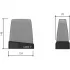 Светодиодная сигнальная лампа с желтым плафоном KRX CAME 806LA-0030 (КАМЕ) Светодиодная сигнальная лампа с желтым плафоном KRX CAME 806LA-0030 (КАМЕ)