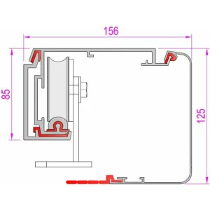 Автоматика для двустворчатой раздвижной двери FLUO-SLE STANDARD EMERGENCY CAME 818SL-0033 (КАМЕ) Автоматика для двустворчатой раздвижной двери FLUO-SLE STANDARD EMERGENCY CAME 818SL-0033 (КАМЕ)