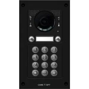 Вызывная вандалозащитная IP-видеопанель MTM с 2 кнопками, кодонаборной клавиатурой, 2 модуля, цвет темно-серый CAME MKITVIP-22KV (КАМЕ) Вызывная вандалозащитная IP-видеопанель MTM с 2 кнопками, кодонаборной клавиатурой, 2 модуля, цвет темно-серый CAME MKITVIP-22KV (КАМЕ)